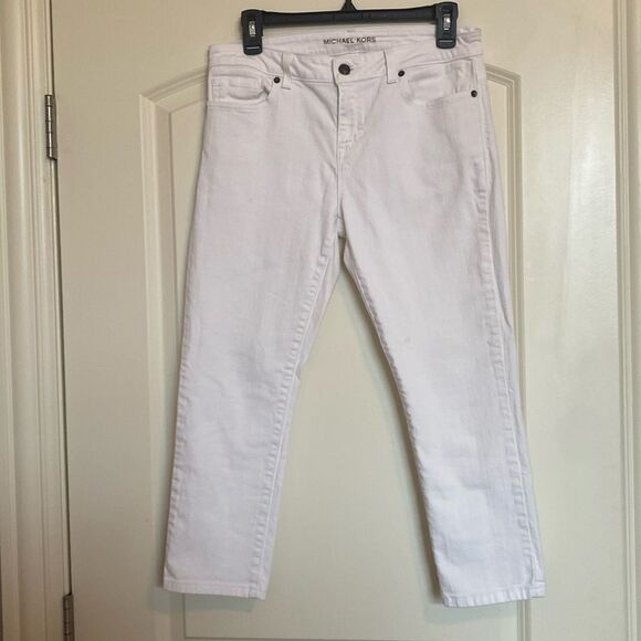 ❤️EUC Michael Kors cropped Skinny Jean(size 4)❤️ - Picture 1 of 8